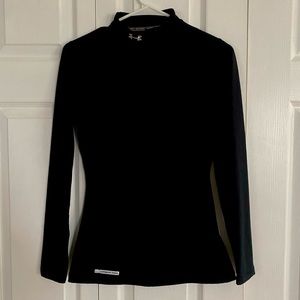Under Armour Women's ColdGear Fitted Mock Neck Long Sleeve Pullover - Small
